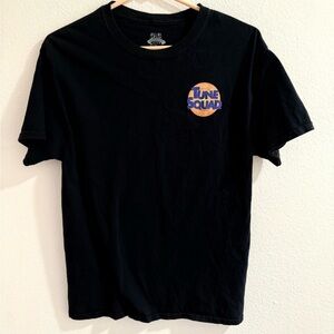 Space Jam Legacy Tune Squad Short Sleeve T-Shirt Size S Characters On Back